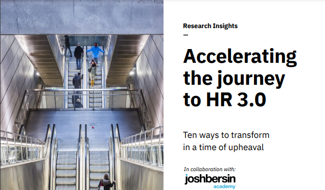 Acceleratingthe journey to HR 3.0
