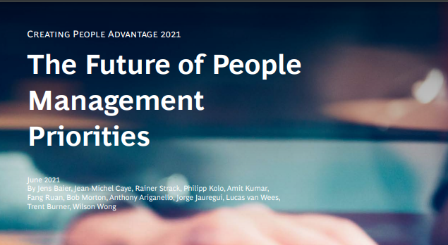 The Future of People Management Priorities